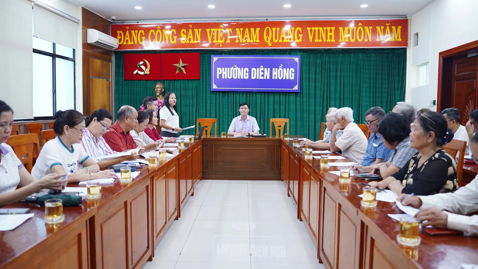 PHƯỜNG DIÊN HỒNG TRIỂN KHAI NGHỊ ĐỊNH SỐ 307/2026/NĐ-CP VỀ NGƯỜI CÓ UY TÍN TRONG VÙNG ĐỒNG BÀO DÂN TỘC THIỂU SỐ
