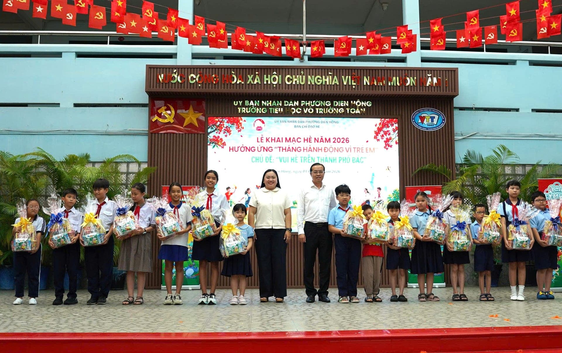 THIẾU NHI PHƯỜNG DIÊN HỒNG RỘN RÀNG VỚI CÁC HOẠT ĐỘNG HÈ ĐẦU TIÊN NĂM 2026