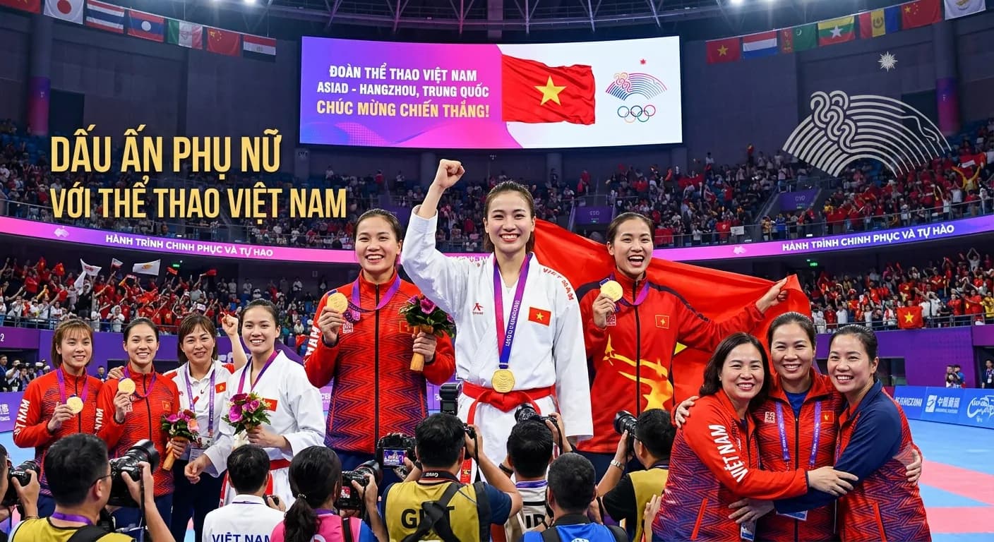 DẤU ẤN PHỤ NỮ VỚI THỂ THAO VIỆT NAM