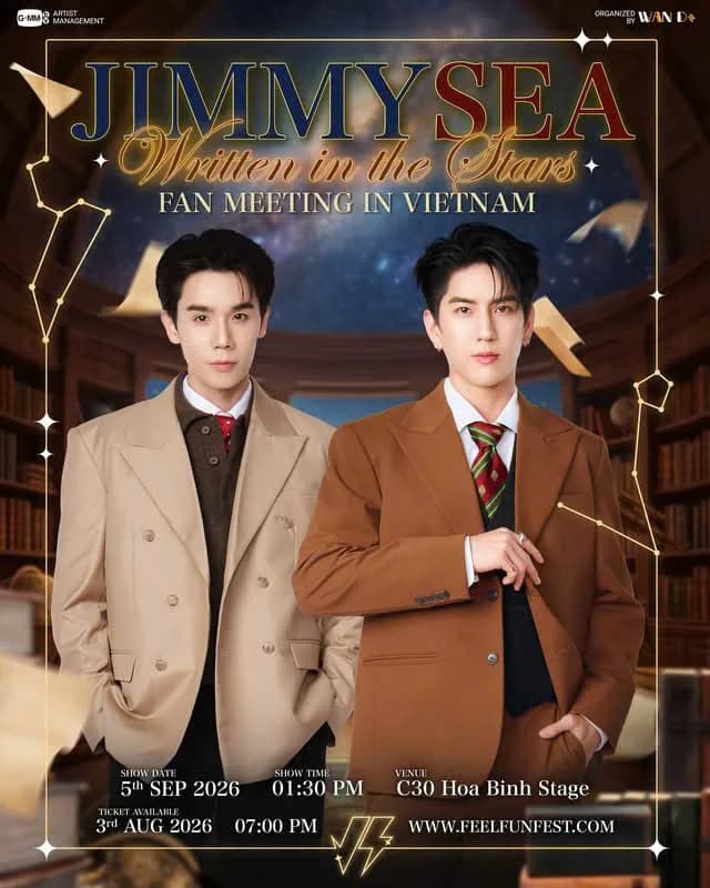 Chương trình nghệ thuật "JIMMYSEA: WRITTEN IN THE STARS FAN MEETING IN VIETNAM"