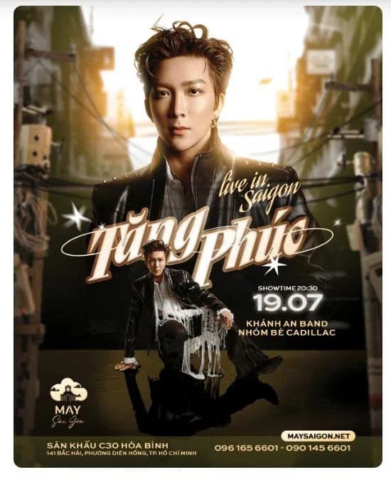 SHOW "TĂNG PHÚC LIVE IN SAIGON