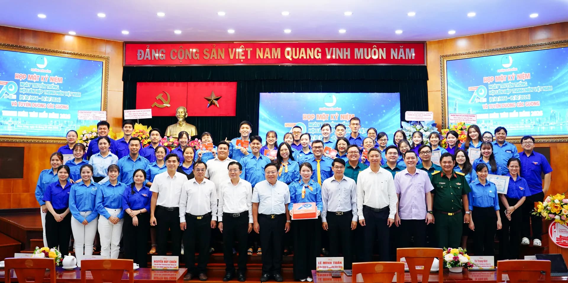 PHƯỜNG DIÊN HỒNG KỶ NIỆM 70 NĂM NGÀY TRUYỀN THỐNG HỘI LHTN VIỆT NAM, TUYÊN DƯƠNG 23 GƯƠNG THANH NIÊN