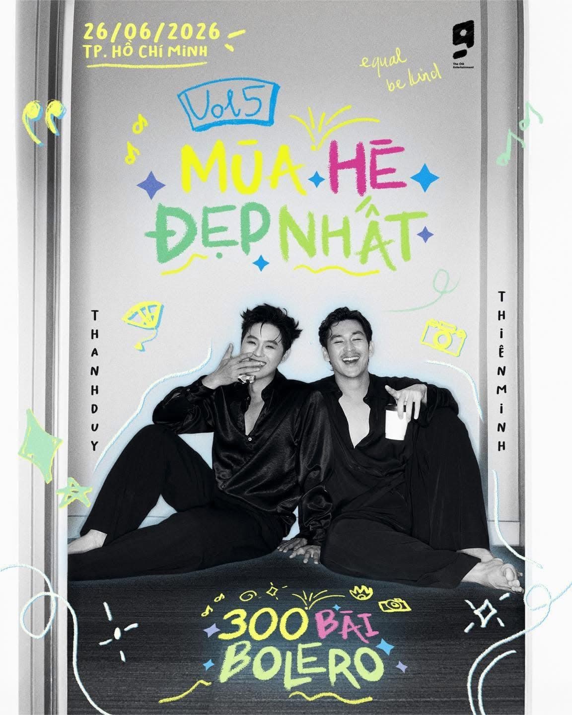 ĐÊM NHẠC 300 BÀI BOLERO VOL.5 - MÙA HÈ ĐẸP NHẤT của Thanh Duy & Thiên Minh