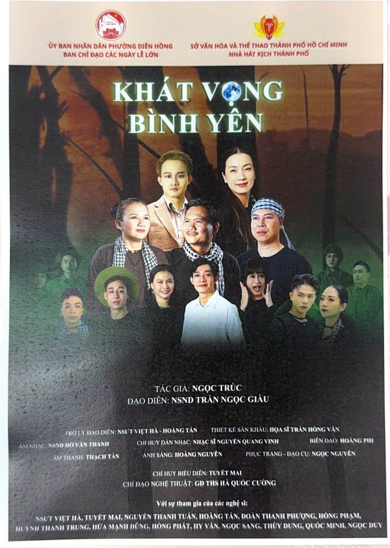 Tác phẩm sân khâu "KHÁT VỌNG BÌNH YÊN"