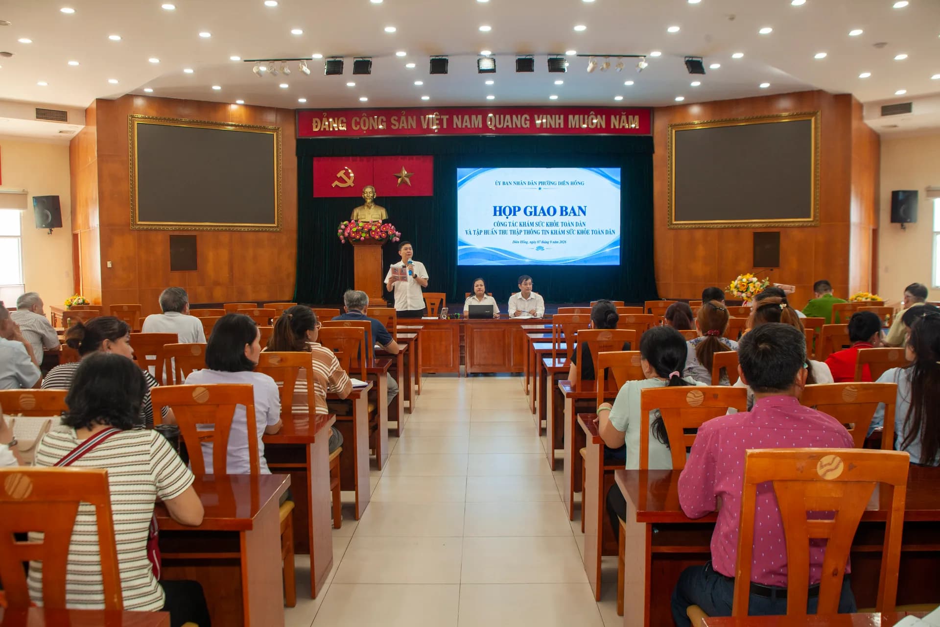 HƠN 19.600 NGƯỜI DÂN PHƯỜNG DIÊN HỒNG ĐÃ THAM GIA KHÁM SỨC KHỎE