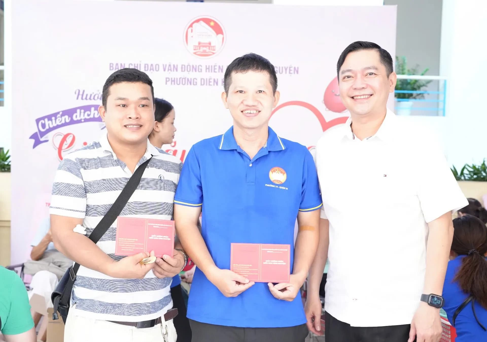 ĐẠT 161% CHỈ TIÊU, PHƯỜNG DIÊN HỒNG LAN TỎA PHONG TRÀO HIẾN MÁU TÌNH NGUYỆN