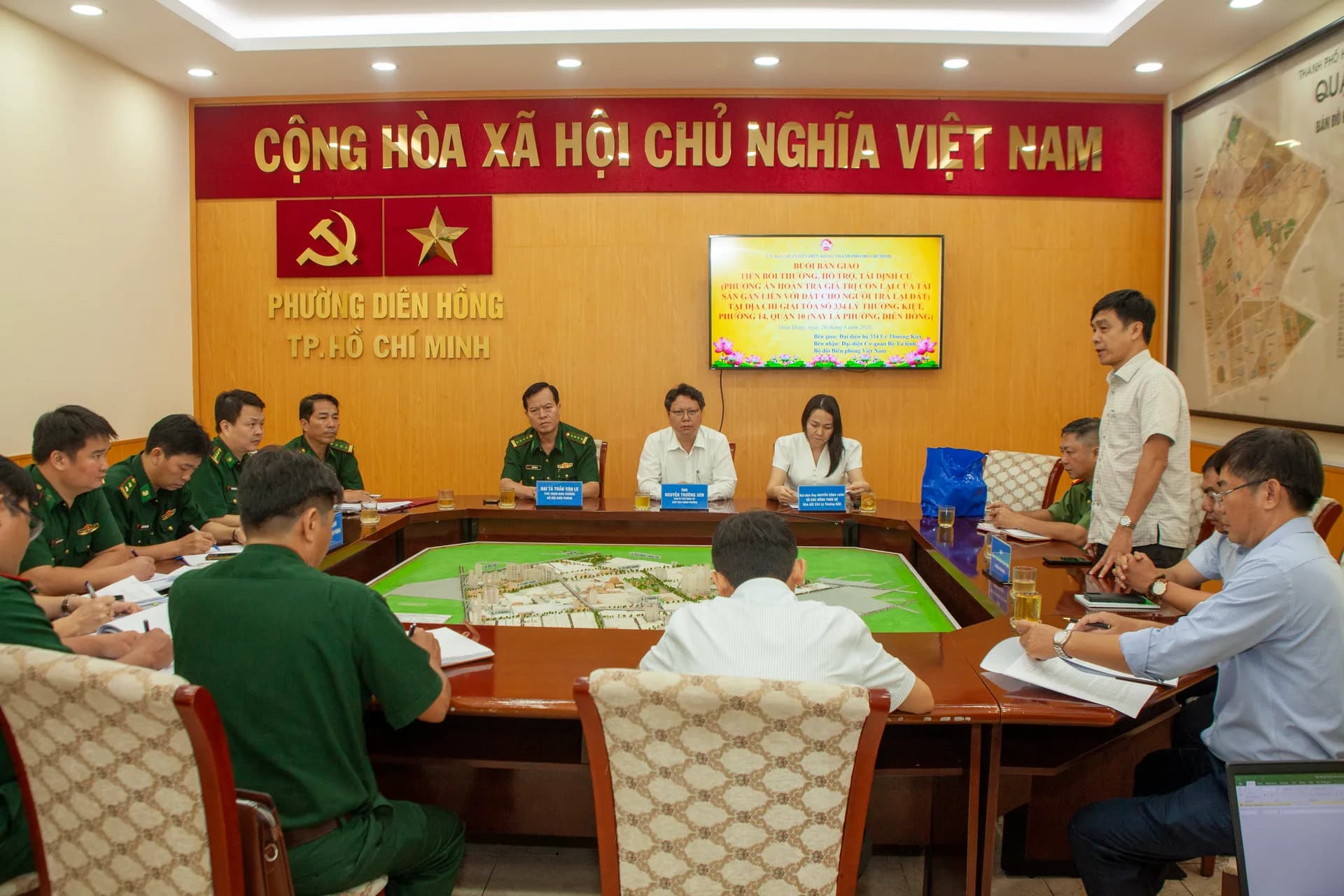 GIẢI QUYẾT DỨT ĐIỂM TỒN ĐỌNG CỦA NHÀ 334 LÝ THƯỜNG KIỆT ĐỂ KHẨN TRƯƠNG THI CÔNG HOÀN TẤT DỰ ÁN, GIẢI NGÂN ĐẦU TƯ CÔNG
