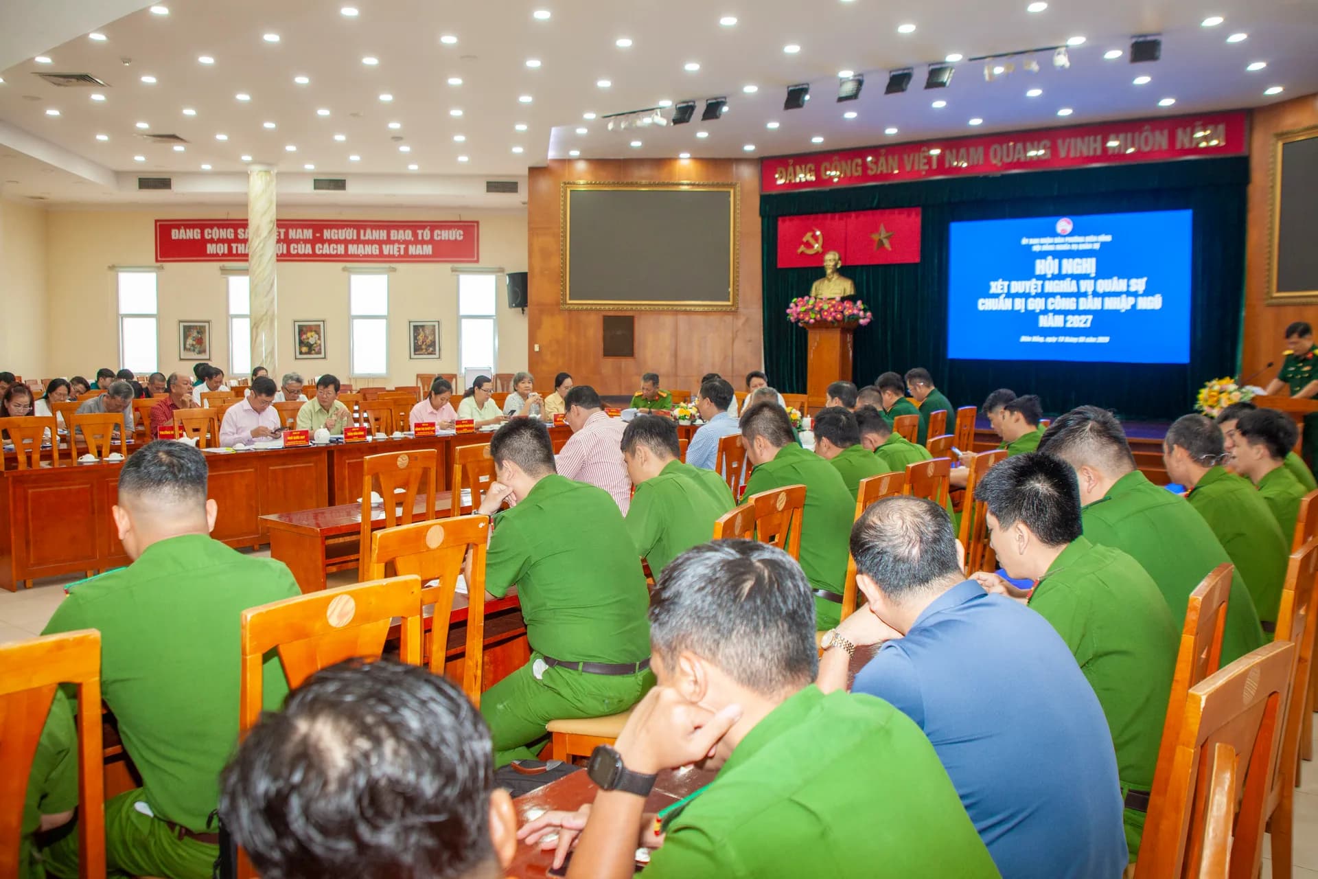 PHƯỜNG DIÊN HỒNG RÀ SOÁT CHẮC NGUỒN, SẴN SÀNG TUYỂN QUÂN NĂM 2027