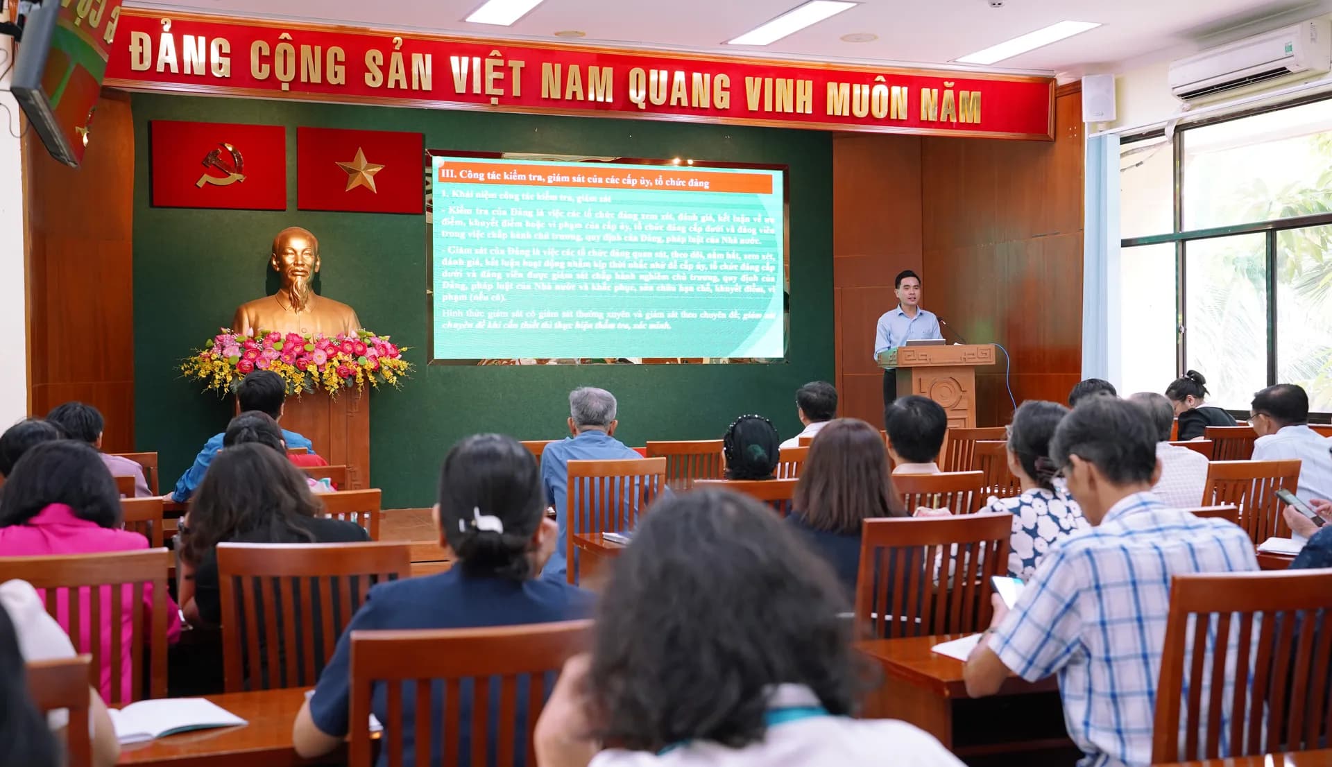 NÂNG CAO NGHIỆP VỤ KIỂM TRA, GIÁM SÁT CHO CẤP ỦY CÁC TỔ CHỨC ĐẢNG