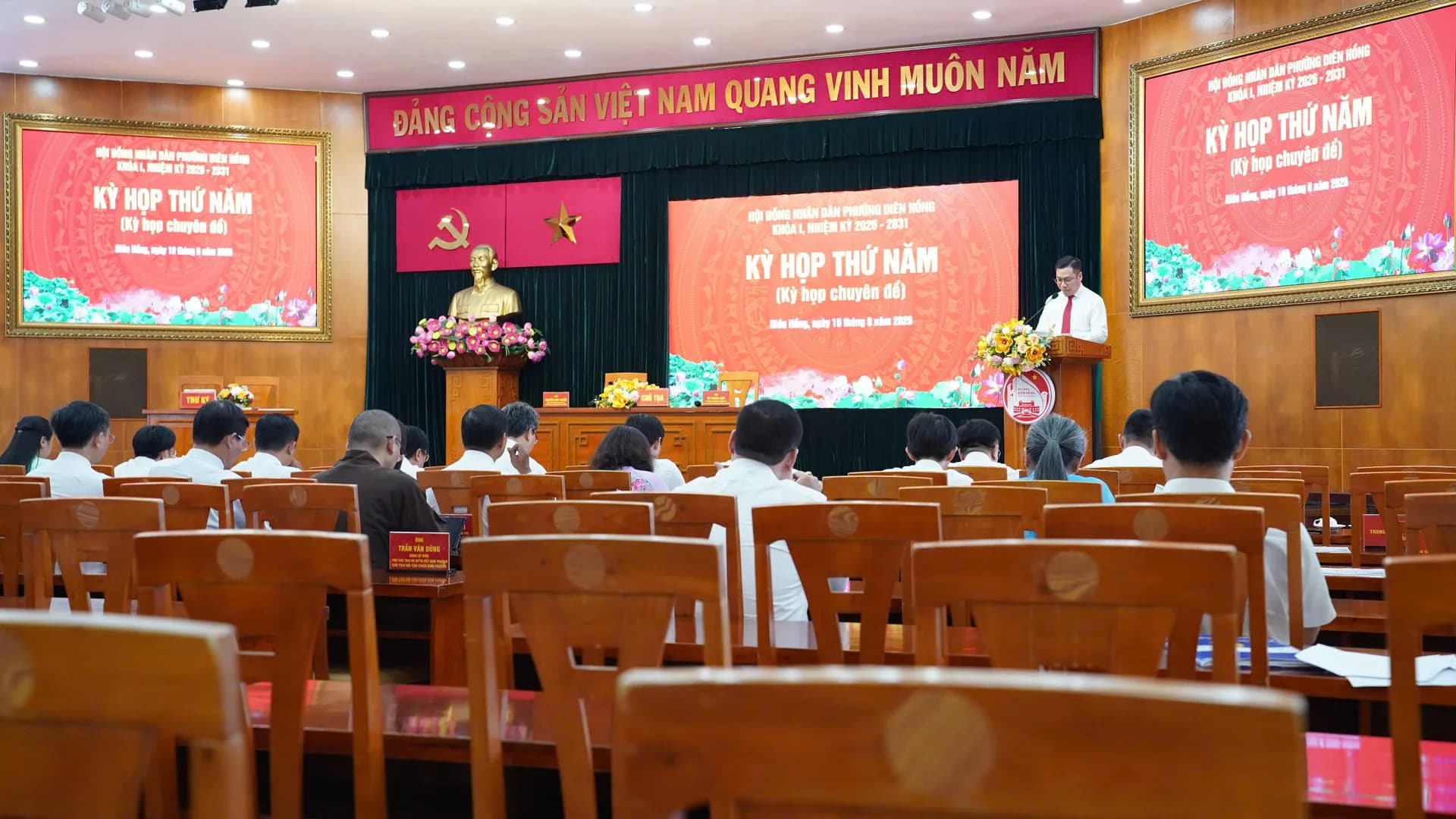 PHƯỜNG DIÊN HỒNG THỐNG NHẤT ĐIỀU CHỈNH KẾ HOẠCH VỐN ĐẦU TƯ CÔNG LÊN 137,938 TỶ ĐỒNG