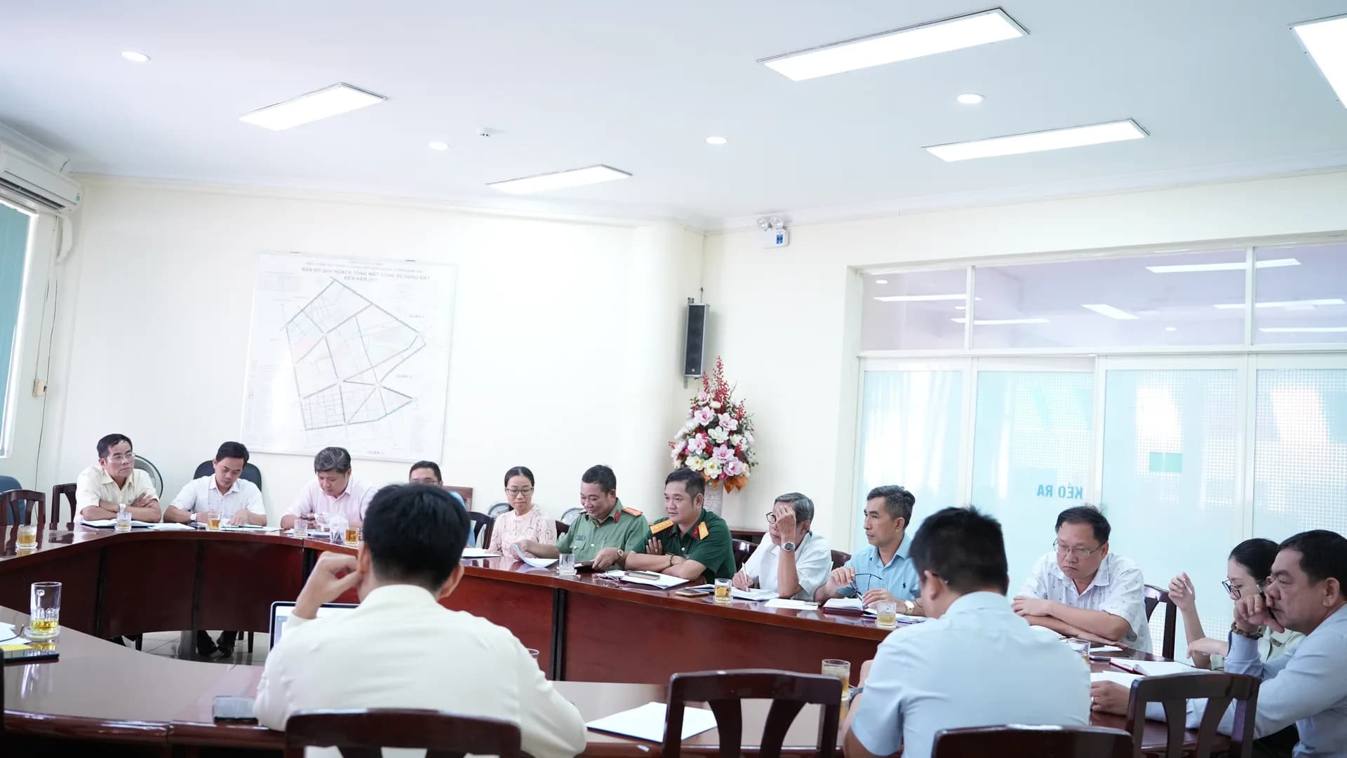 PHƯỜNG DIÊN HỒNG TRIỂN KHAI CÔNG TÁC PHỐI HỢP TIẾP NHẬN, BÀN GIAO CĂN HỘ TÀI SẢN CÔNG TẠI CHUNG CƯ NGUYỄN KIM - KHU B