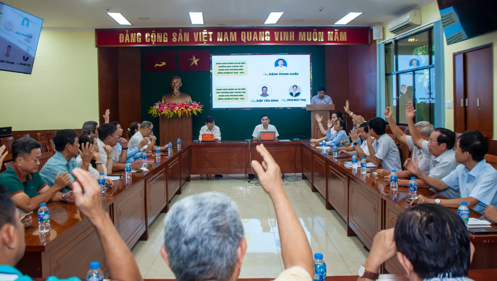 BẦU TRƯỞNG, PHÓ TRƯỞNG BAN THANH TRA NHÂN DÂN NHIỆM KỲ 2026-2031